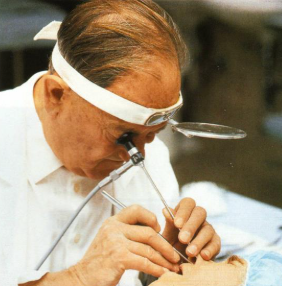 Walter Messerklinger operating