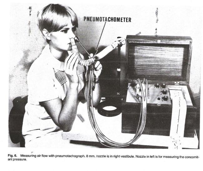 Historical nasal airflow measurement
